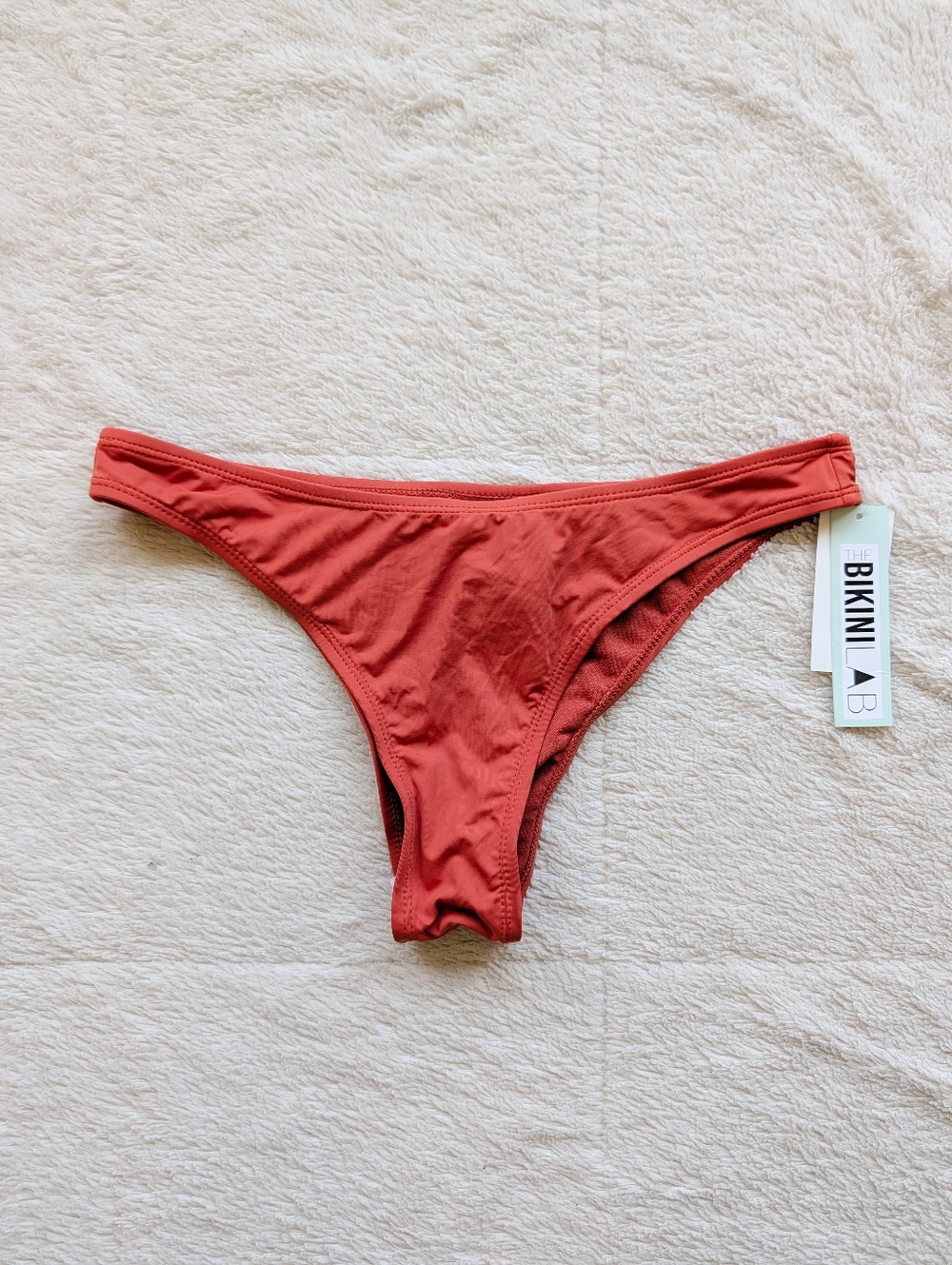 Bikini‎ Lab Orange Minimum Coverage Swim Bottoms